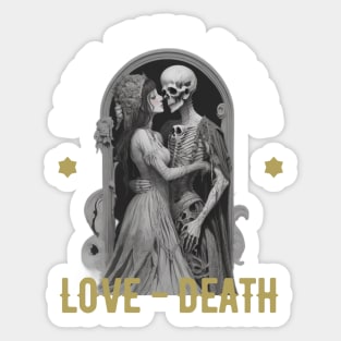 love with death Sticker